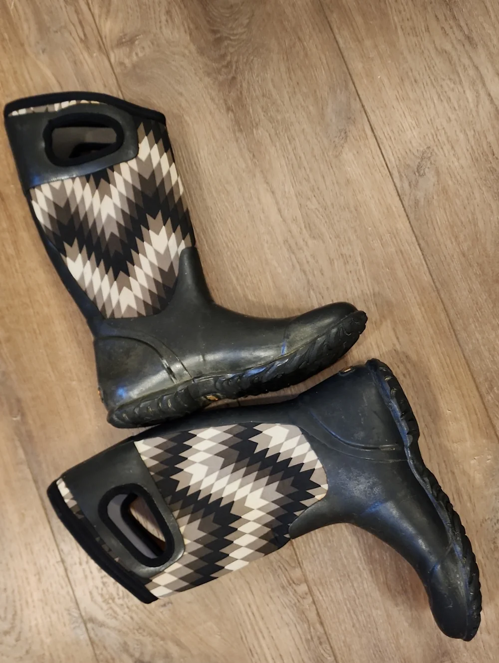BOGS North Hampton Native Rain Boot Waterproof Neo-Tech Lite Women's size 7